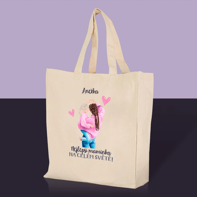 Designér Postav: Nejlepší Maminka Na Světě - Plátěná Taška