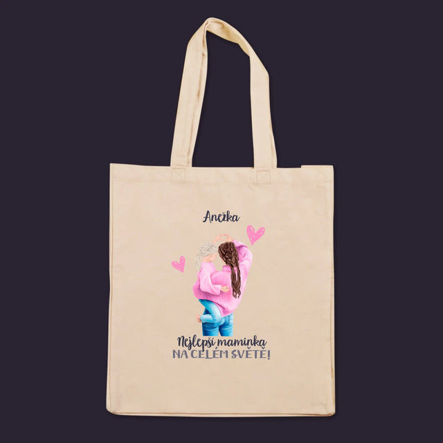 Designér Postav: Nejlepší Maminka Na Světě - Plátěná Taška