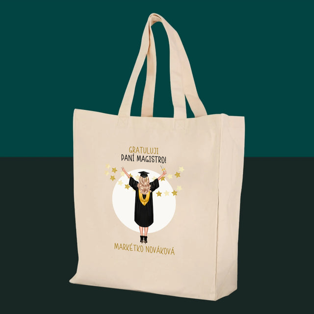Designér Postav: Jsi Magistra - Plátěná Taška
