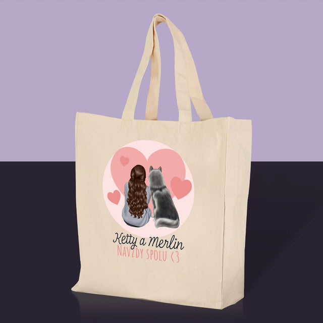 Designér Postav: Psí Přítel - Plátěná Taška