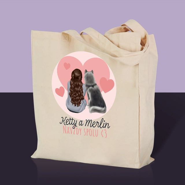 Designér Postav: Psí Přítel - Plátěná Taška