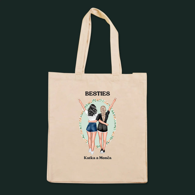Designér Postav: Best Friends - Plátěná Taška