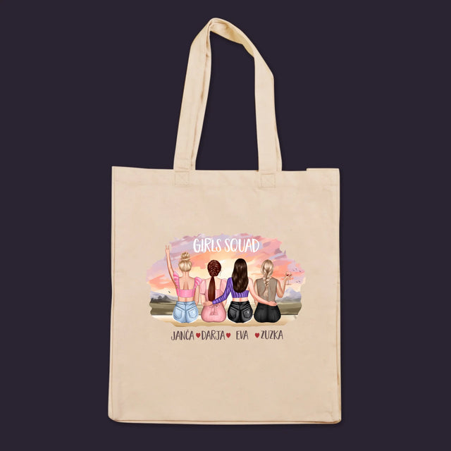 Designér Postav: Girls Squad - Plátěná Taška