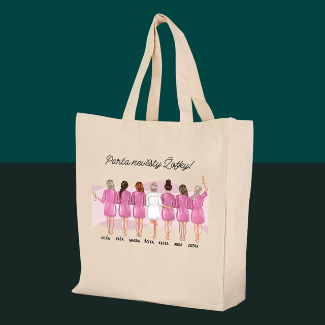 Designér Postav: Parta Nevěsty - Plátěná Taška