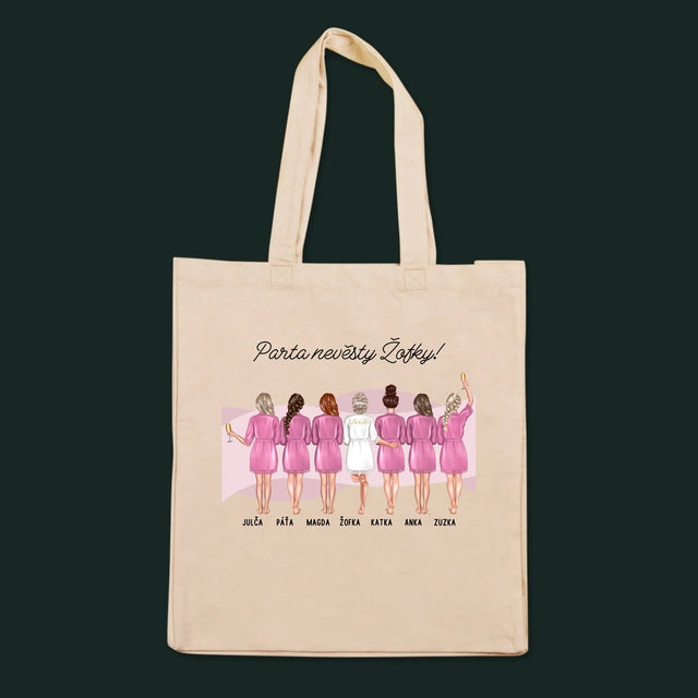 Designér Postav: Parta Nevěsty - Plátěná Taška