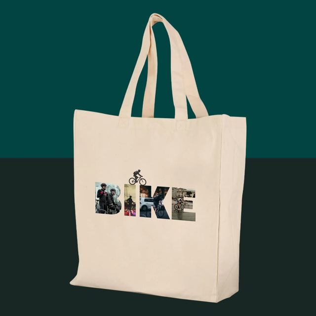 Slovo Z Fotek: Bike - Plátěná Taška