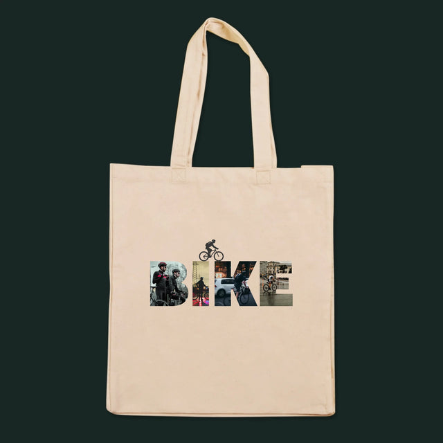 Slovo Z Fotek: Bike - Plátěná Taška