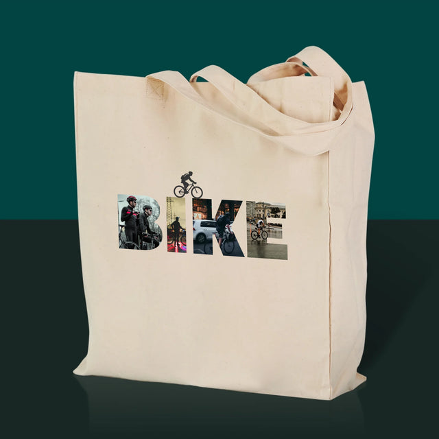 Slovo Z Fotek: Bike - Plátěná Taška