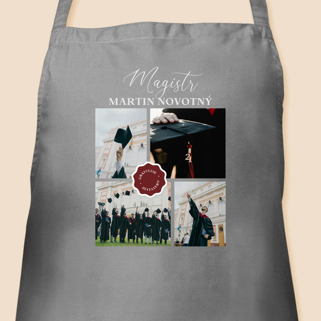 Fotokoláž: Magistr - Zástěra