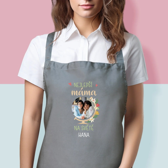 Fotka A Textem: Nejlepší Máma Svět - Zástěra