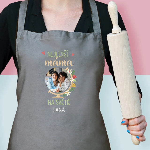 Fotka A Textem: Nejlepší Máma Svět - Zástěra