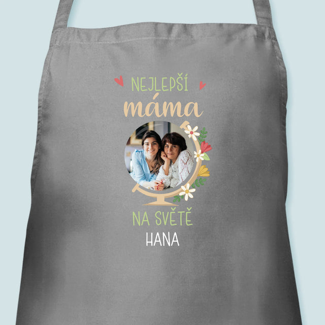 Fotka A Textem: Nejlepší Máma Svět - Zástěra