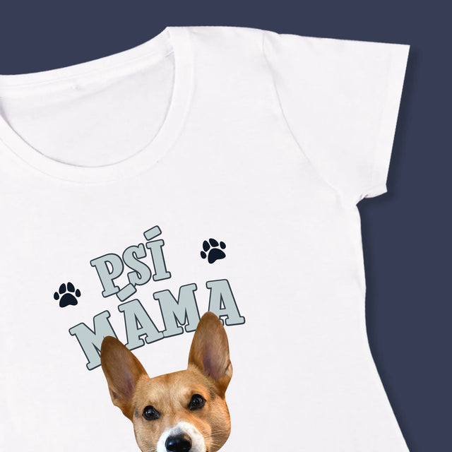 Tvoje Postava: Psí Máma - Damské Tričko