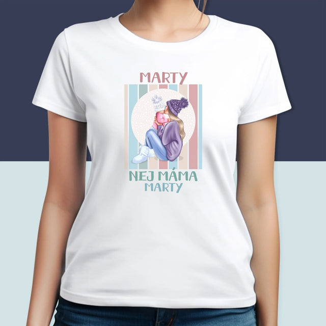 Designér Postav: Nej Máma - Damské Tričko