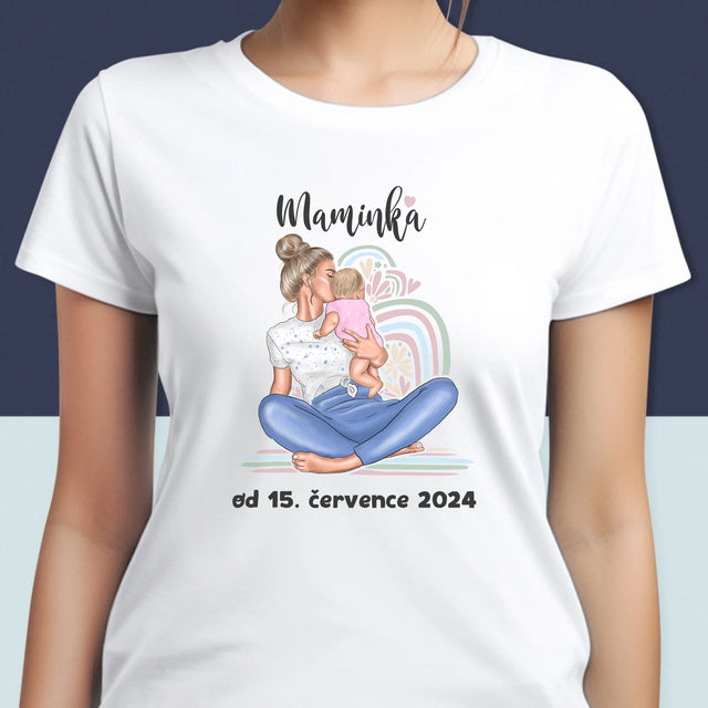 Designér Postav: Mladá Mamina - Damské Tričko