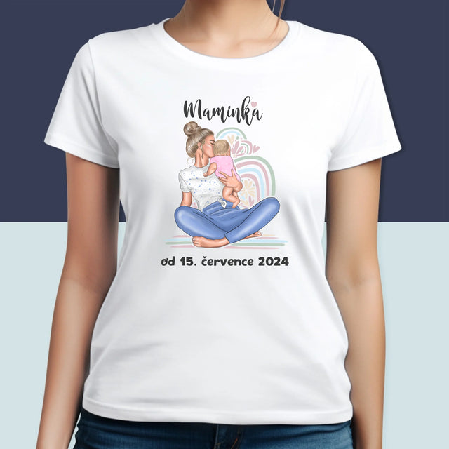 Designér Postav: Mladá Mamina - Damské Tričko