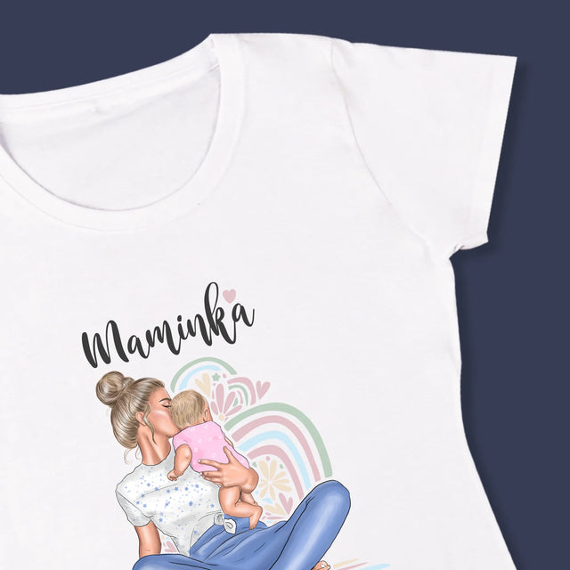 Designér Postav: Mladá Mamina - Damské Tričko