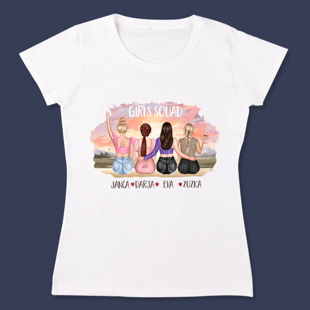 Designér Postav: Girls Squad - Damské Tričko