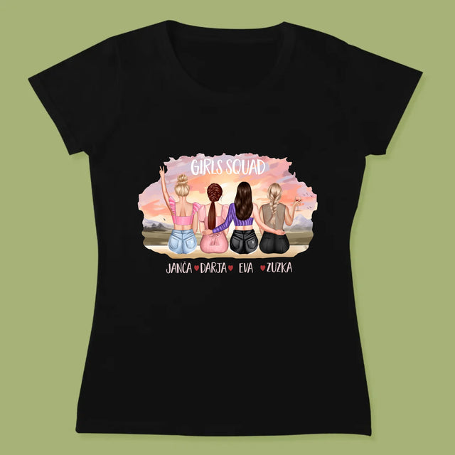 Designér Postav: Girls Squad - Damské Tričko