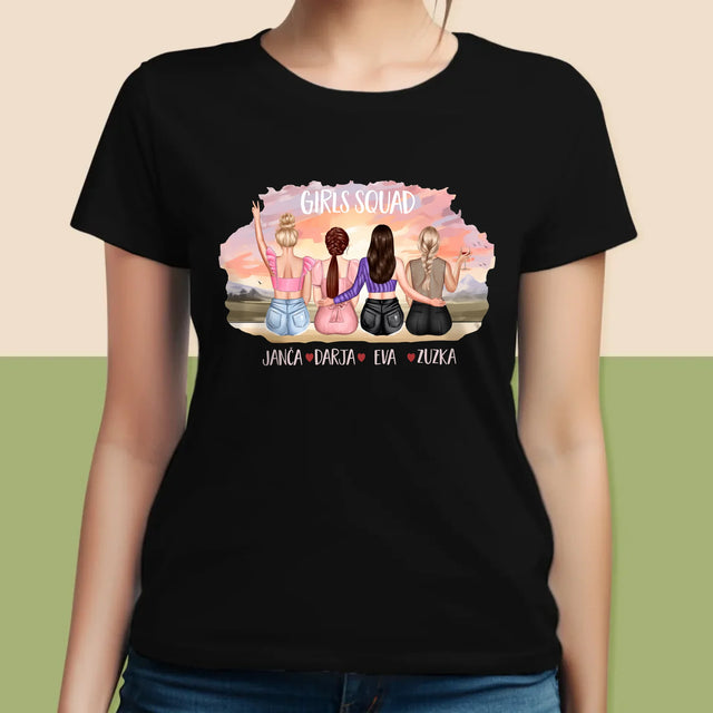 Designér Postav: Girls Squad - Damské Tričko