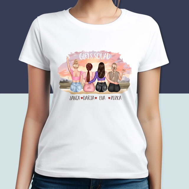 Designér Postav: Girls Squad - Damské Tričko