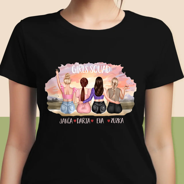 Designér Postav: Girls Squad - Damské Tričko