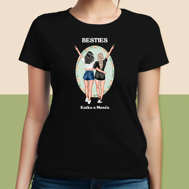 Designér Postav: Best Friends - Damské Tričko