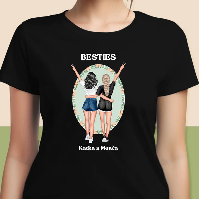 Designér Postav: Best Friends - Damské Tričko