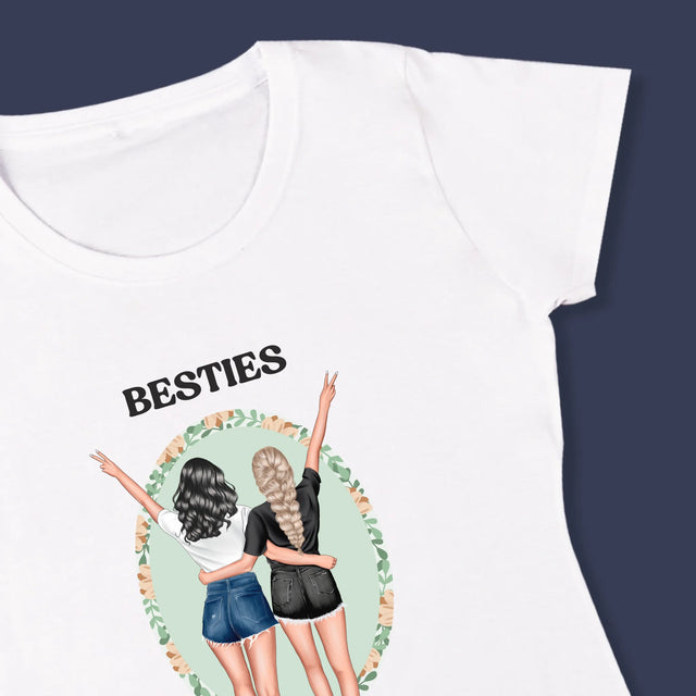 Designér Postav: Best Friends - Damské Tričko
