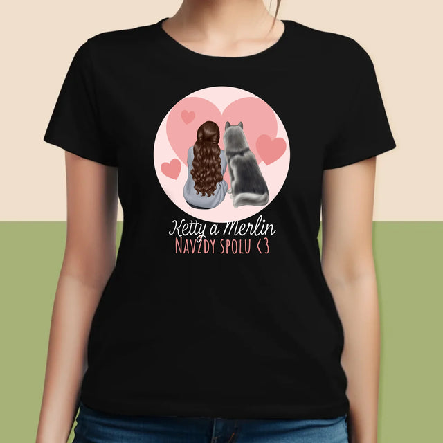 Designér Postav: Psí Přítel - Damské Tričko