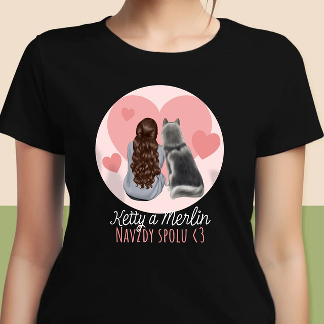 Designér Postav: Psí Přítel - Damské Tričko