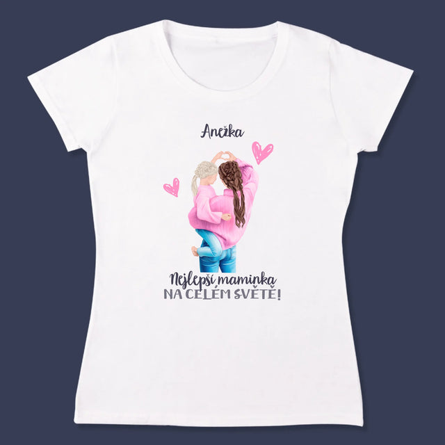 Designér Postav: Nejlepší Maminka Na Světě - Damské Tričko