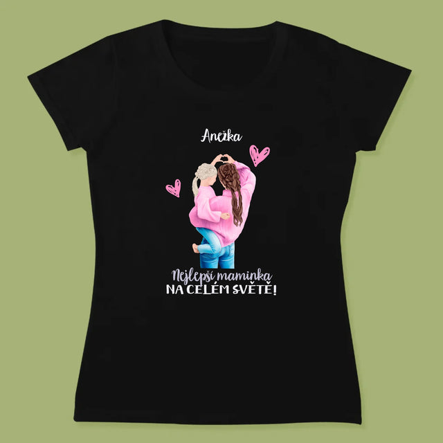Designér Postav: Nejlepší Maminka Na Světě - Damské Tričko
