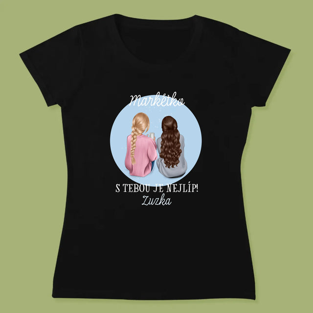 Designér Postav: Přítelkyně - Damské Tričko