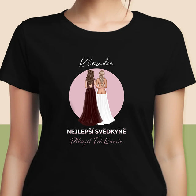 Designér Postav: Svědkyně - Damské Tričko