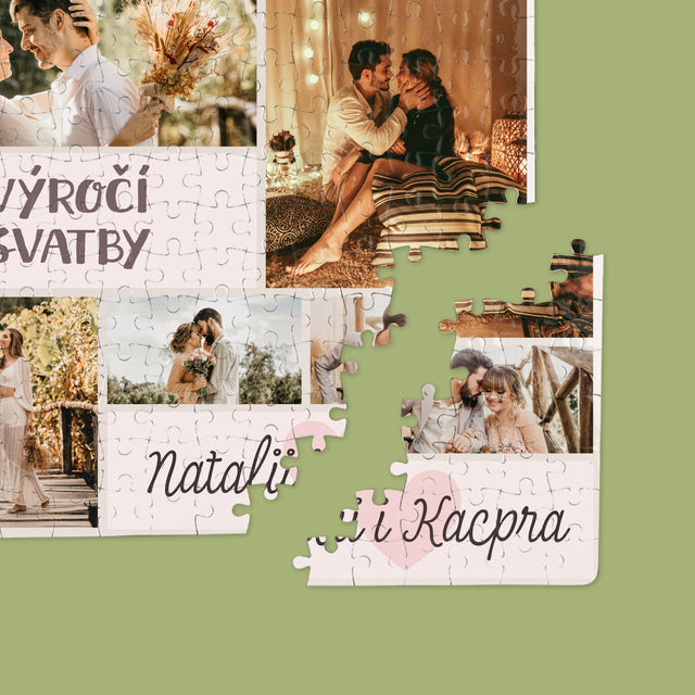 Fotokoláž: 5. Výročí - Puzzle