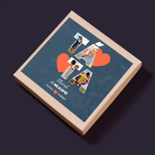 Fotokoláž: Táta Je Nejlepší - Puzzle