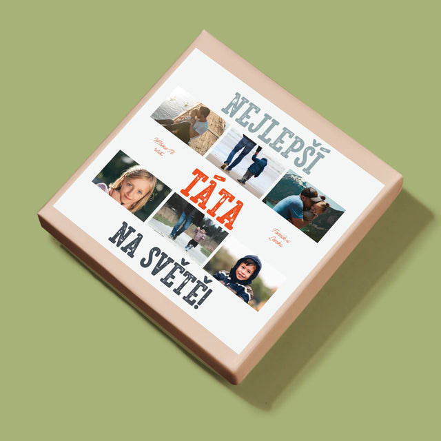 Fotokoláž: Nejlepší Táta Na Světě Snímky - Puzzle