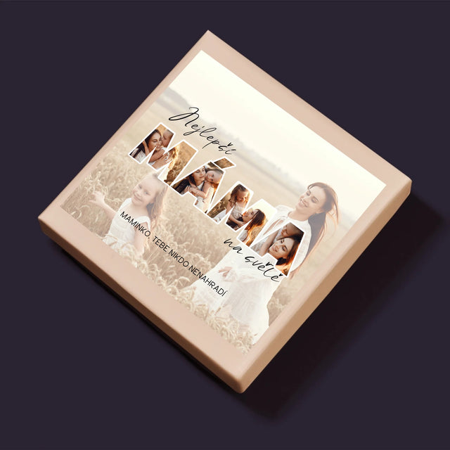 Slovo Z Fotek: Nejlepší Máma Na Světě Fotografie - Puzzle