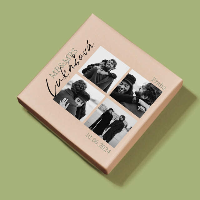 Fotokoláž: Mr&Mrs Svatební - Puzzle