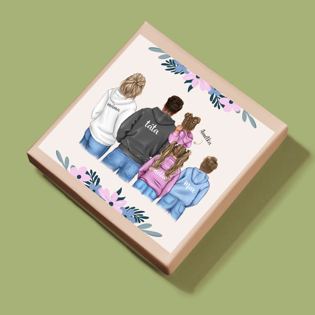 Designér Postav: Rodina S Dětmi - Puzzle