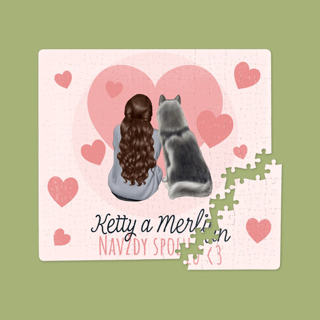 Designér Postav: Psí Přítel - Puzzle