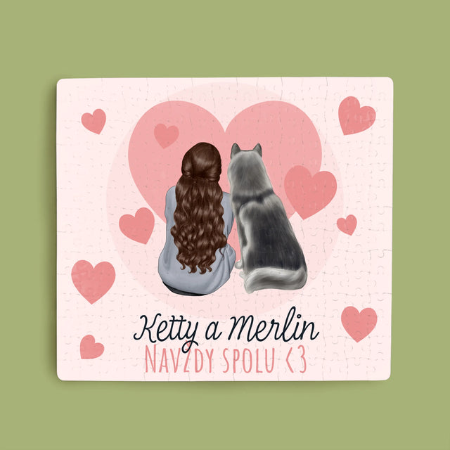 Designér Postav: Psí Přítel - Puzzle