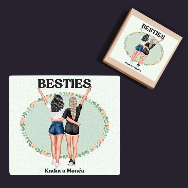 Designér Postav: Best Friends - Puzzle