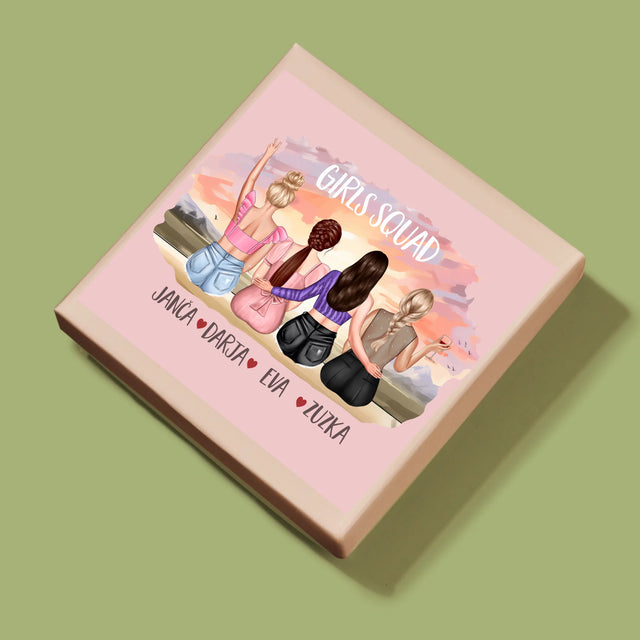 Designér Postav: Girls Squad - Puzzle