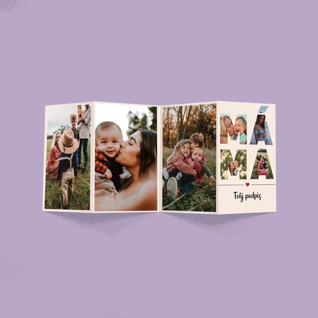 Slovo Z Fotek: Máma Z Tvých Fotek - Velká Harmonika Z Fotografií