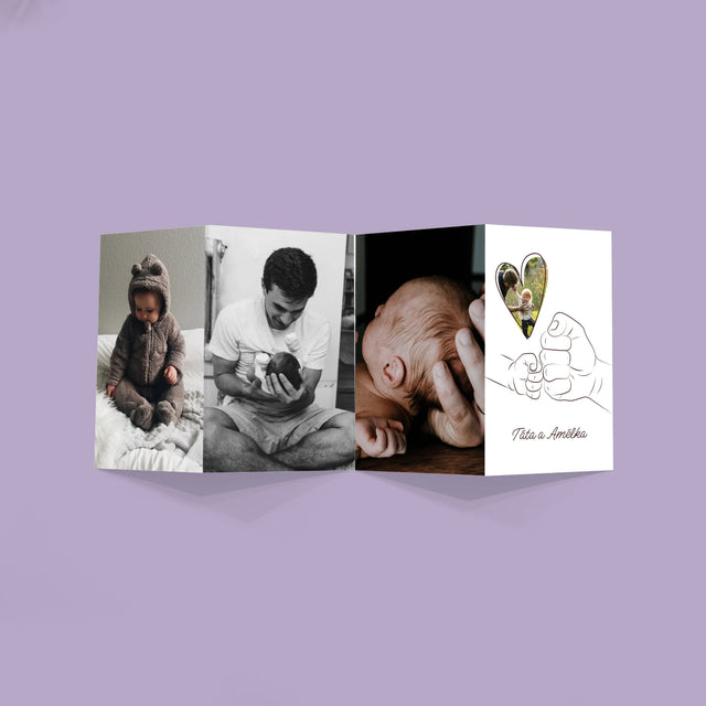 Fotka A Textem: První Den Otce - Velká Harmonika Z Fotografií