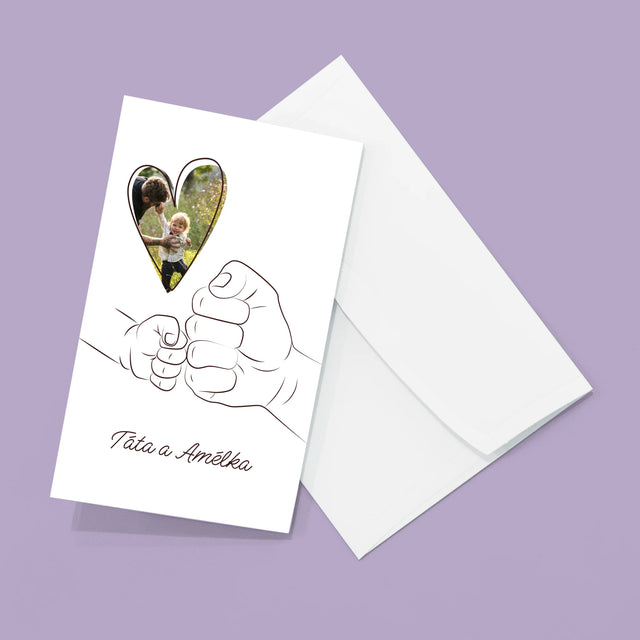 Fotka A Textem: První Den Otce - Velká Harmonika Z Fotografií