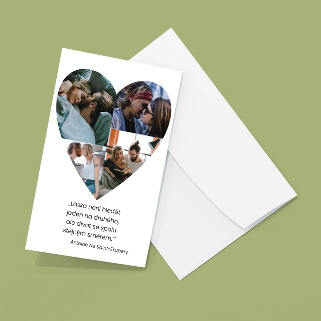 Fotokoláž: Fotky V Srdci - Velká Harmonika Z Fotografií