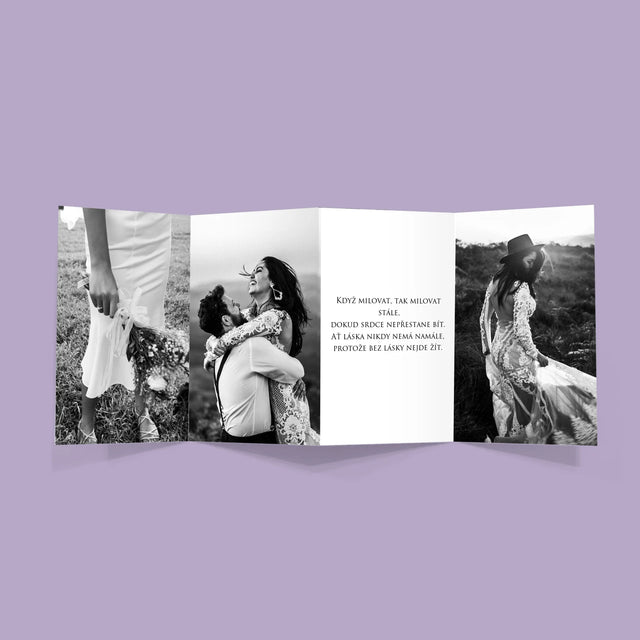 Fotokoláž: Miluji Tě - Velká Harmonika Z Fotografií